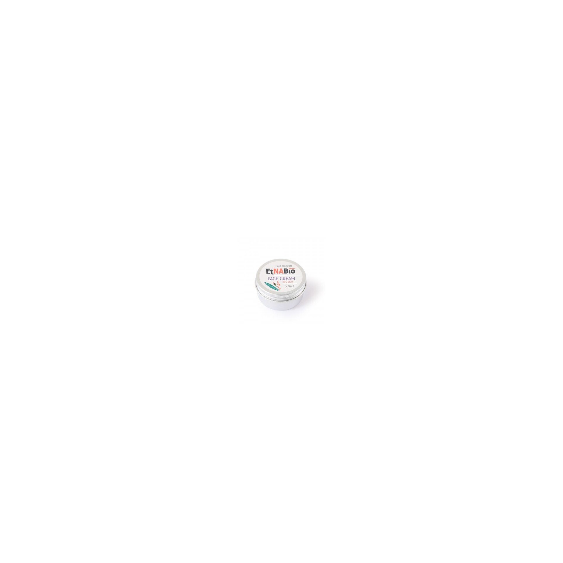 Крем за лице за суха кожа EtnaBio, 50 ml
