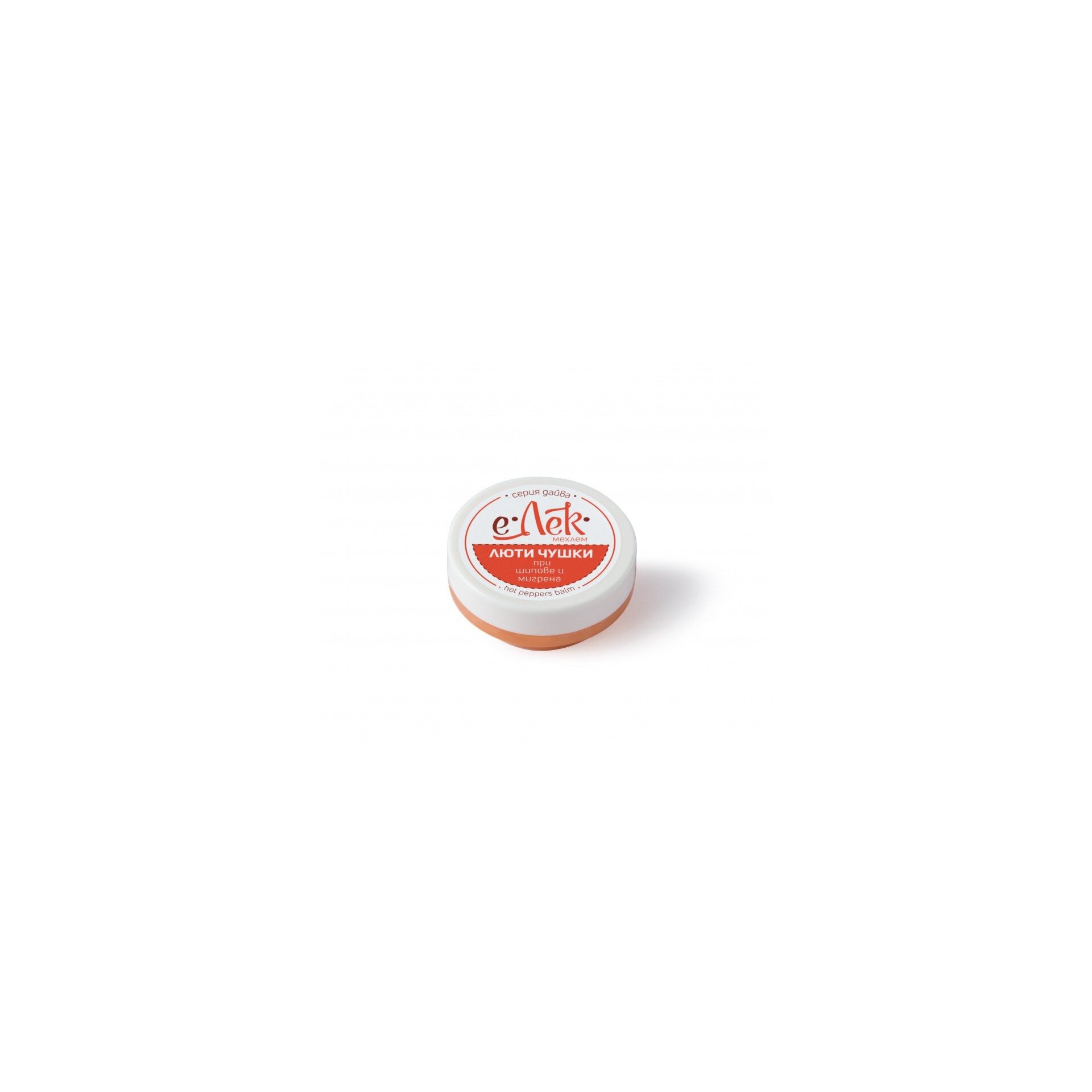 Мехлем с люти чушки при шипове и мигрена, за глава и врат