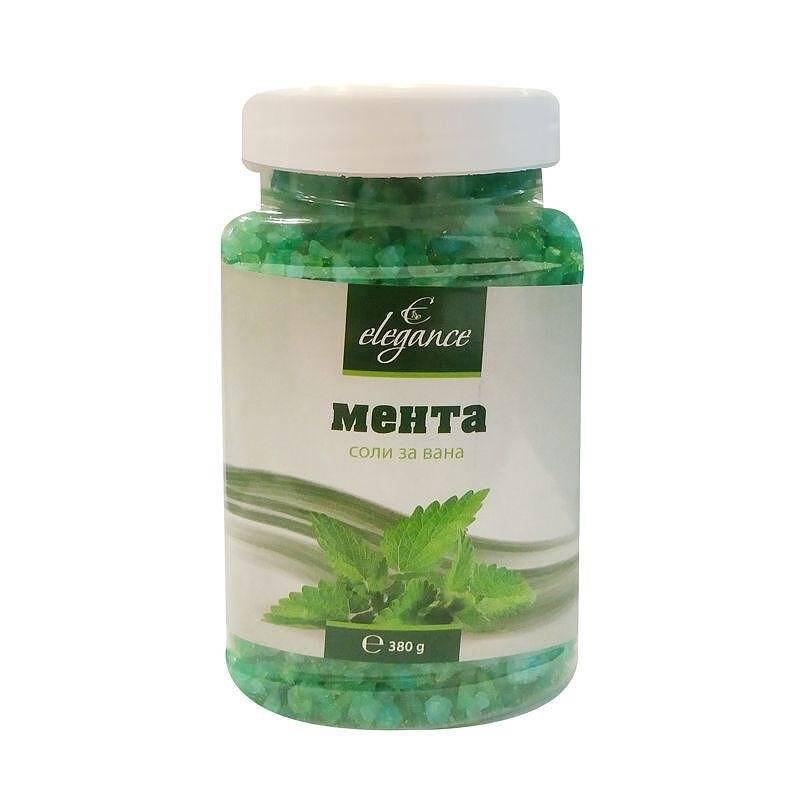 СОЛИ ЗА ВАНА МЕНТА 380ГР ЕЛЕГАНС