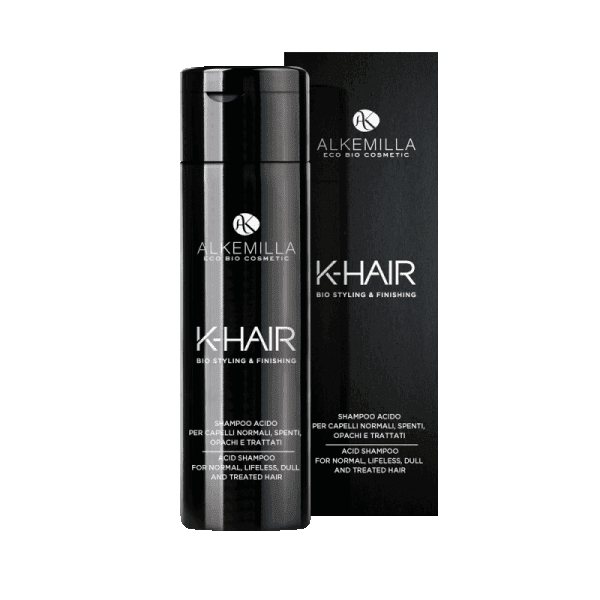 КИСЕЛИНЕН ШАМПОАН ЗА ТРЕТИРАНА И УВРЕДЕНА КОСА K-HAIR 250 мл