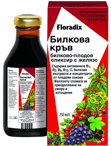 БИЛКОВА КРЪВ FLORADIX